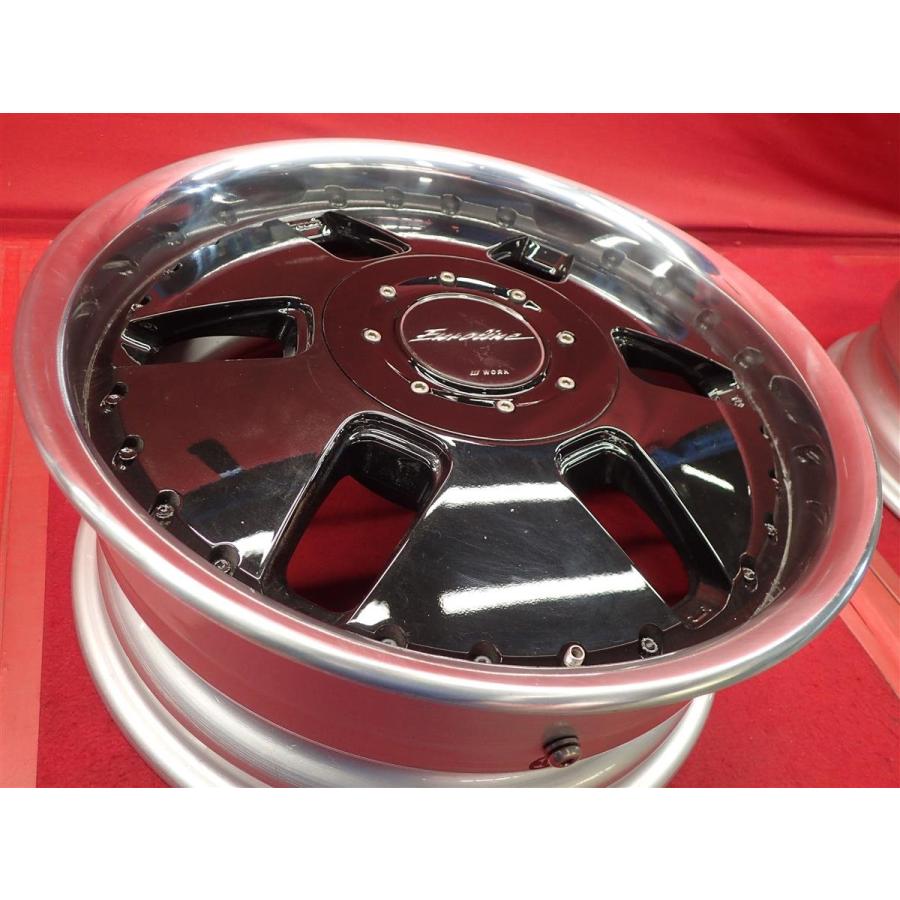 最終値下げ！ユーロライン風 ベローナ ホイールタイヤ Euro line ユーロライン N ホイール 4本 SET ☆ 7J-17 139.7 6穴