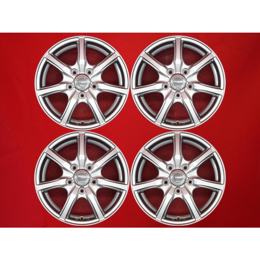 MILLOUS ミルアス Ki ホイール 4本 ☆ 6J-15 PCD114.3 5穴 +53 ハブ73