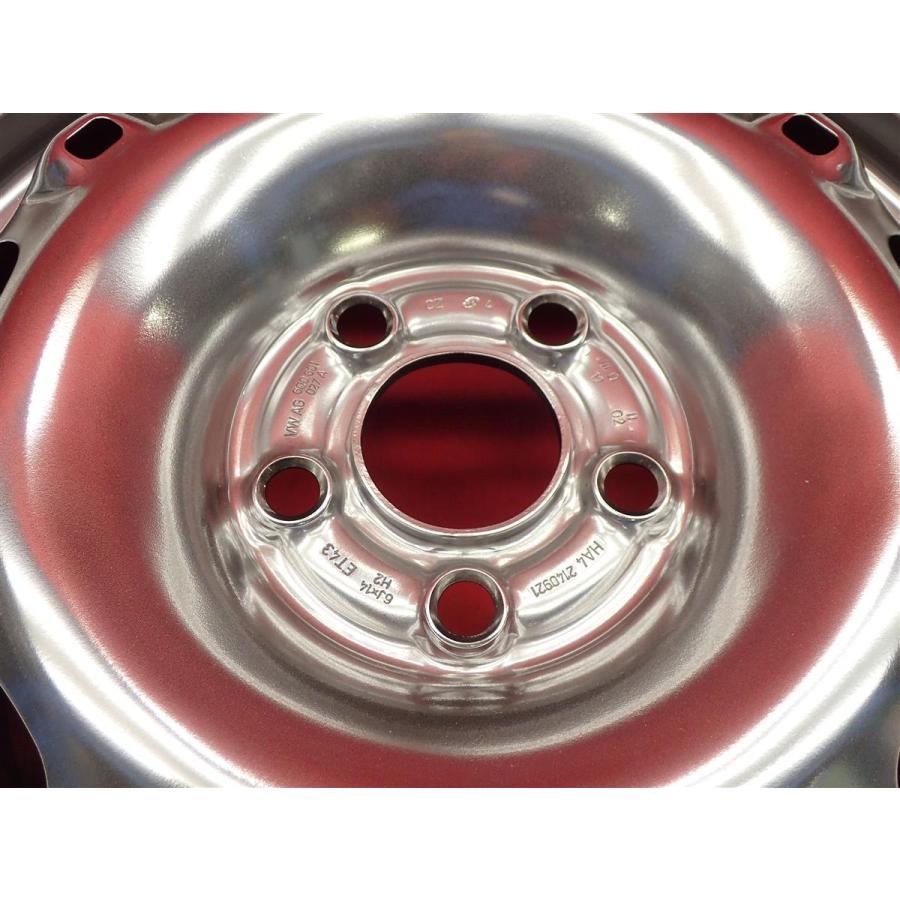 フルポリッシュ仕上げ！ VOLKSWAGEN Polo ポロ 9N 純正 スチール