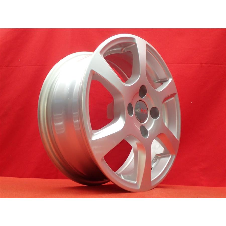 新品です。等4本 15×6J BWA スパイク 社外 ホイール 4本 7J-15 PCD108 4穴 +28 ハブ65