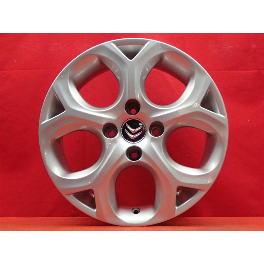 シトロエン C3 A55F01 純正 5スポーク 16インチ ホイール 4本 6J シトロエン C3 A55F01 純正 5スポーク 16インチ ホイール 4本 6J