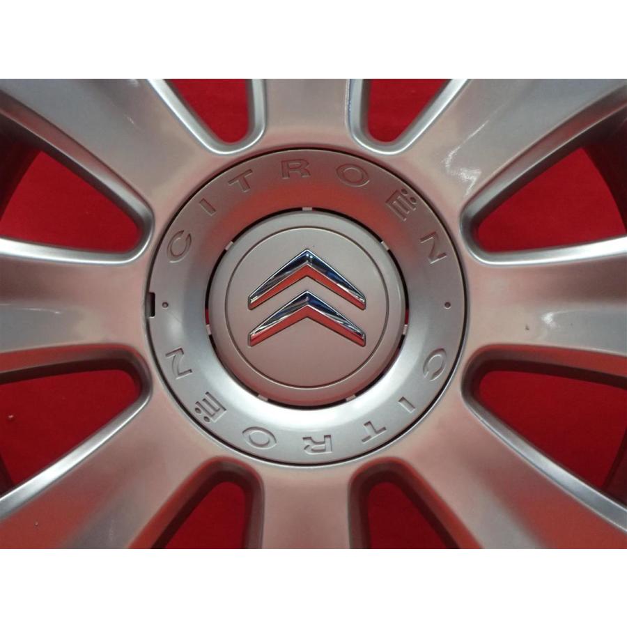 シトロエン C4 後期 純正 16インチ ホイール 4本 6.5J-16 PCD108 4穴 +