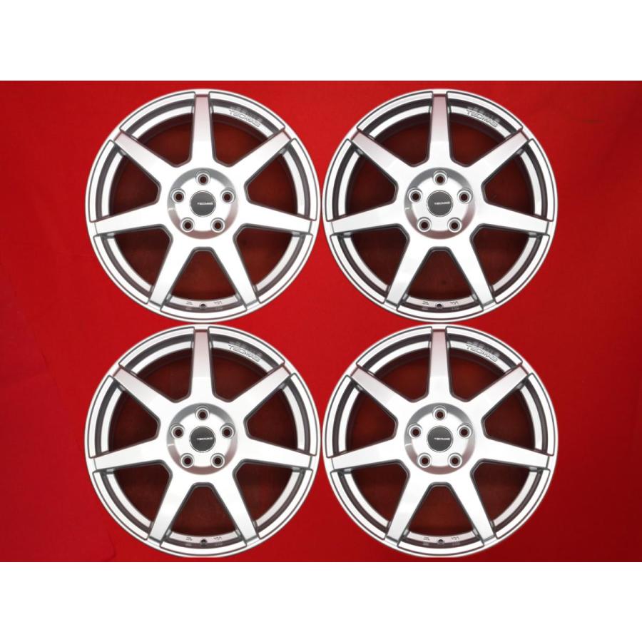 TECMAG TYPE207R テクマグ 17インチ 4本 7J5HPCD112+40 VW/ザ・ビートル/シャラン/ティグアン/パサート等　(MHB500)クレジットカード QRコード決済可能 TARGA タルガ TECMAG Type 207R ホイール 4本 7.5J-18 PCD112 5穴 +53