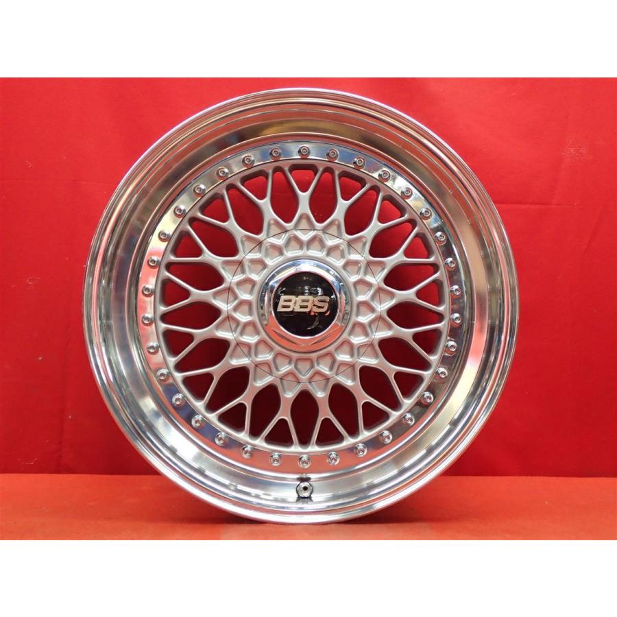 鍛造 軽量 BBS RS RS320 / RS321 ホイール 4本 8/9J-17 PCD114.3 5穴 + 