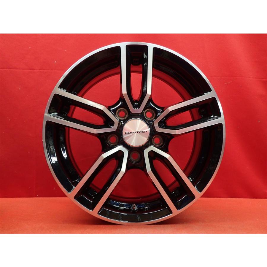 Eurotech ユーロテック STAGE W5 ホイール 4本 6J-15 PCD112 5穴 +47