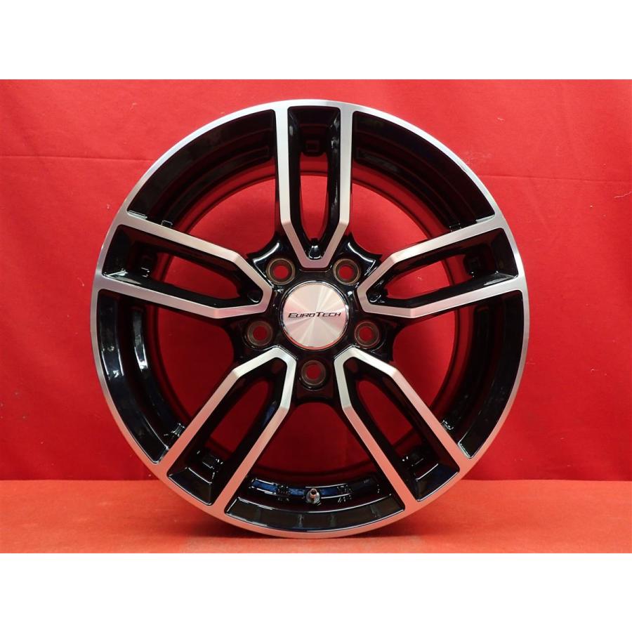 Eurotech ユーロテック STAGE W5 ホイール 4本 6J-15 PCD112 5穴 +47 