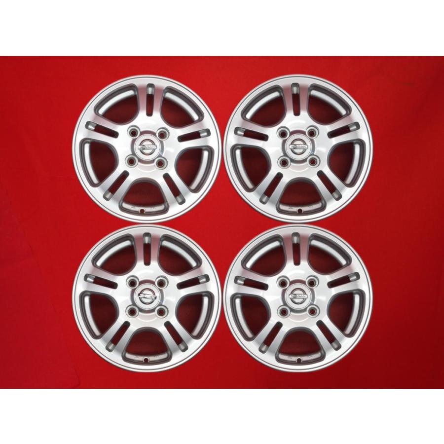 NISSAN 純正 オプション Estilo エスティーロ 中古ホイール 4本 PCD100