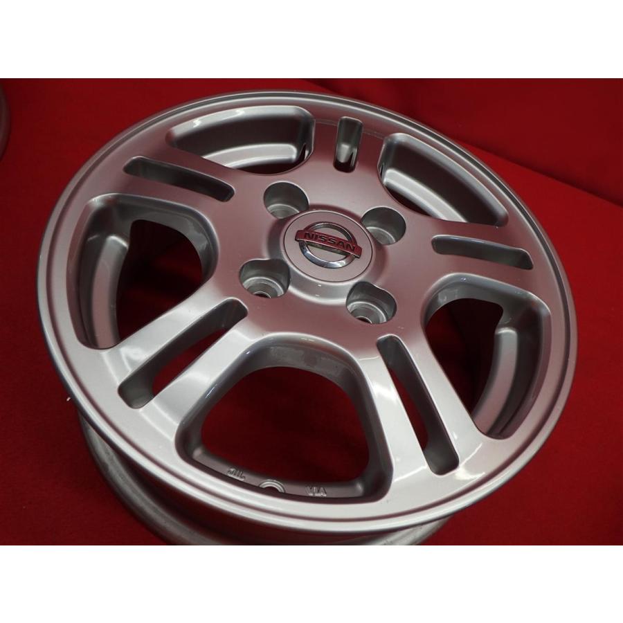 NISSAN 純正 オプション Estilo エスティーロ 中古ホイール 4本 PCD100
