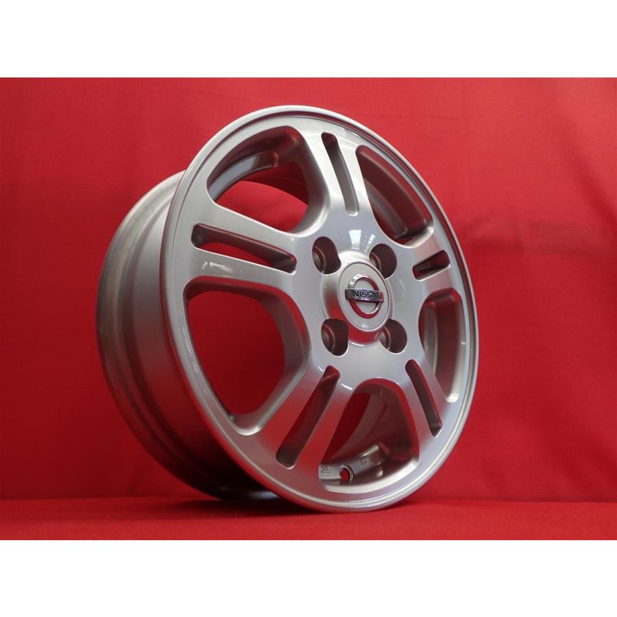NISSAN 純正 オプション Estilo エスティーロ 中古ホイール 4本 PCD100
