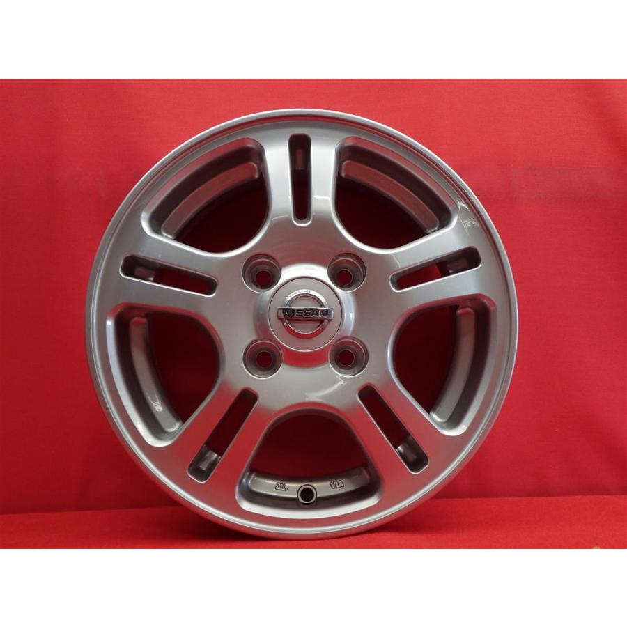 NISSAN 純正 オプション Estilo エスティーロ 中古ホイール 4本 PCD100