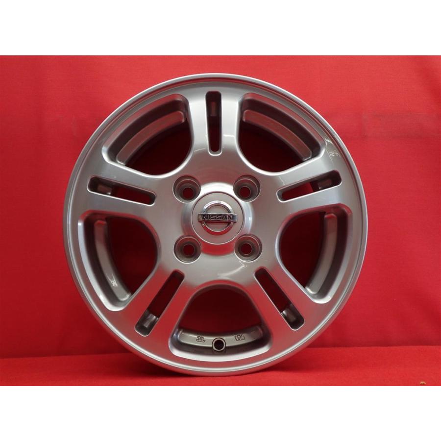 日産 純正オプションホイール NISSAN 純正 オプション Estilo エスティーロ 中古ホイール 4本 PCD100
