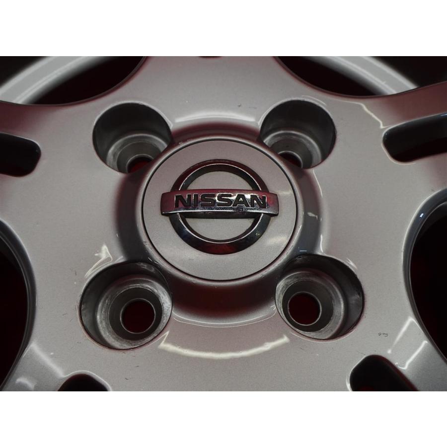 NISSAN 純正 オプション Estilo エスティーロ 中古ホイール 4本 PCD100