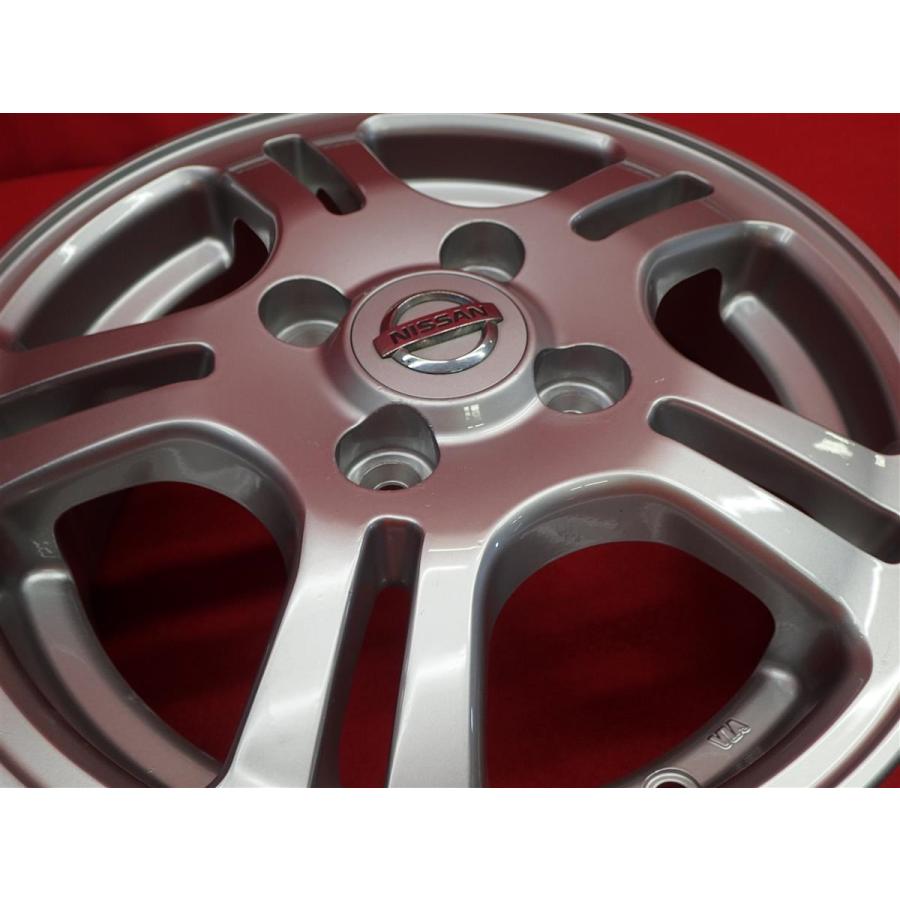 NISSAN 純正 オプション Estilo エスティーロ 中古ホイール 4本 PCD100