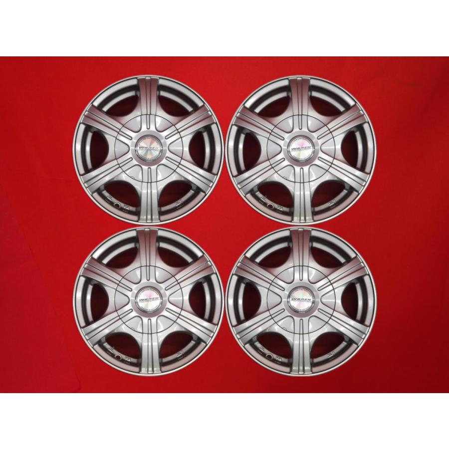WAREN ヴァーレン CS6 中古ホイール 4本 4J 12インチ PCD100/110/114.3