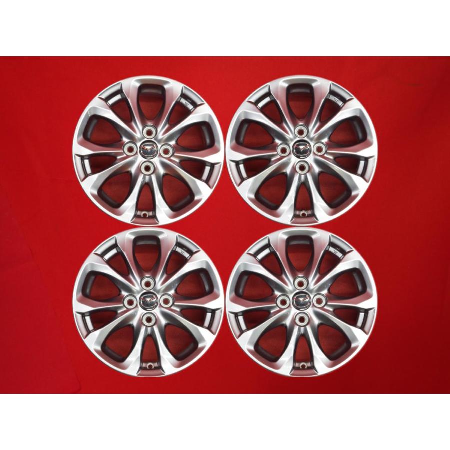 MAZDA マツダ デミオ DJ系 純正 中古ホイール 4本 5.5J 15インチ