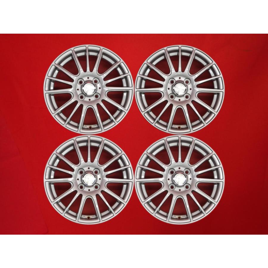 RAVRION selzer 中古ホイール 4本 5.5J 15インチ PCD100 4穴 +42 ハブ