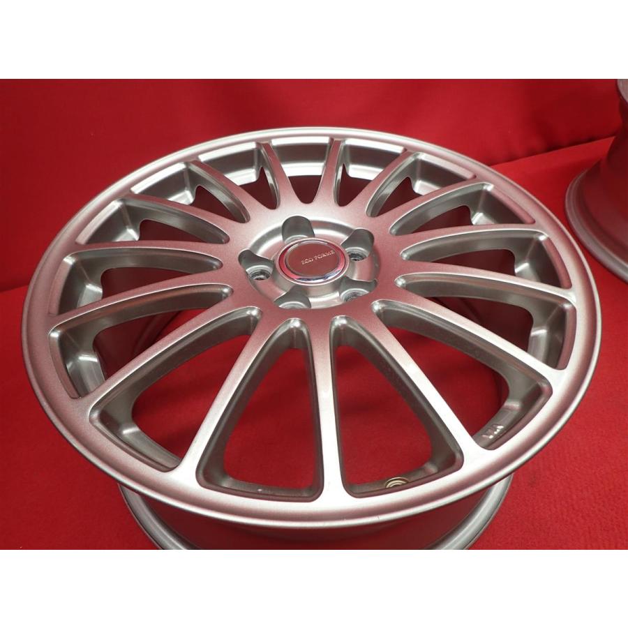 ECO FORME エコ フォルム SE-12 中古ホイール 4本 7J 17インチ PCD100