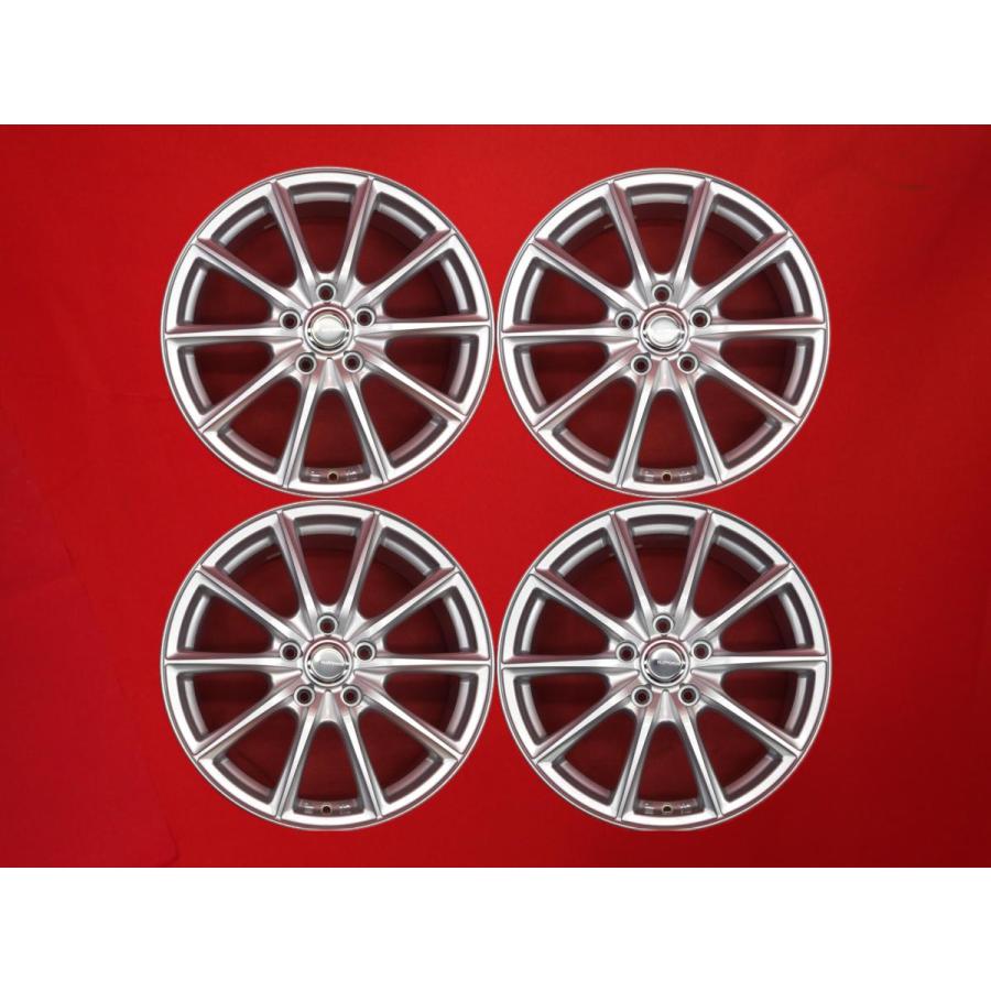 ECO FORME エコ フォルム SE-15 中古ホイール 4本 7J 17インチ PCD114 