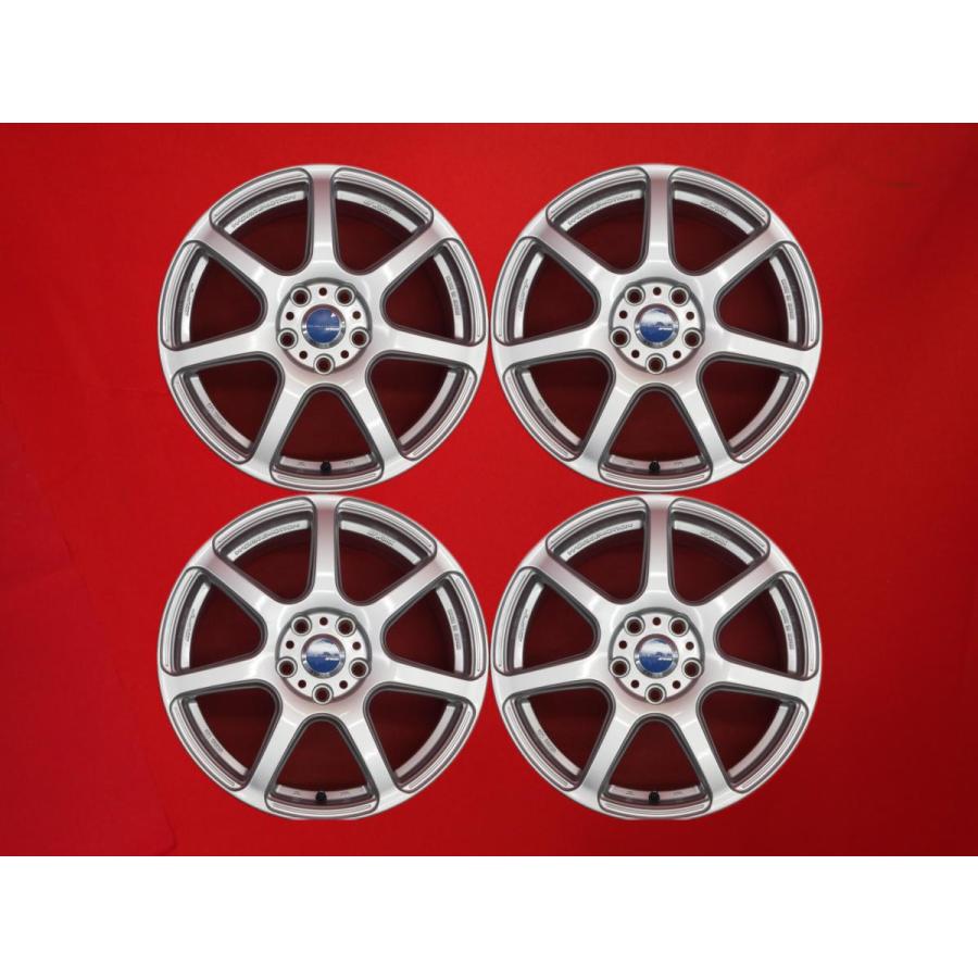 WORK ワーク EMOTION T7R 中古ホイール 4本 7J 17インチ PCD112 5穴 + 