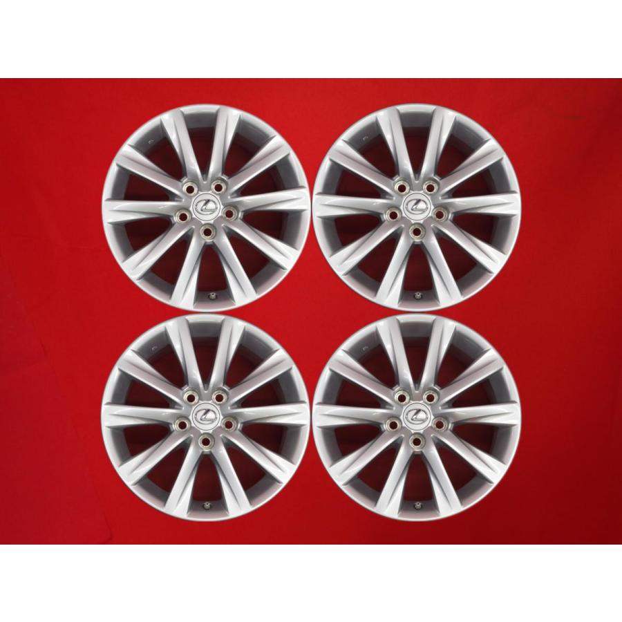 LEXUS レクサス IS GSE30 純正 中古ホイール 4本 7.5J 17インチ
