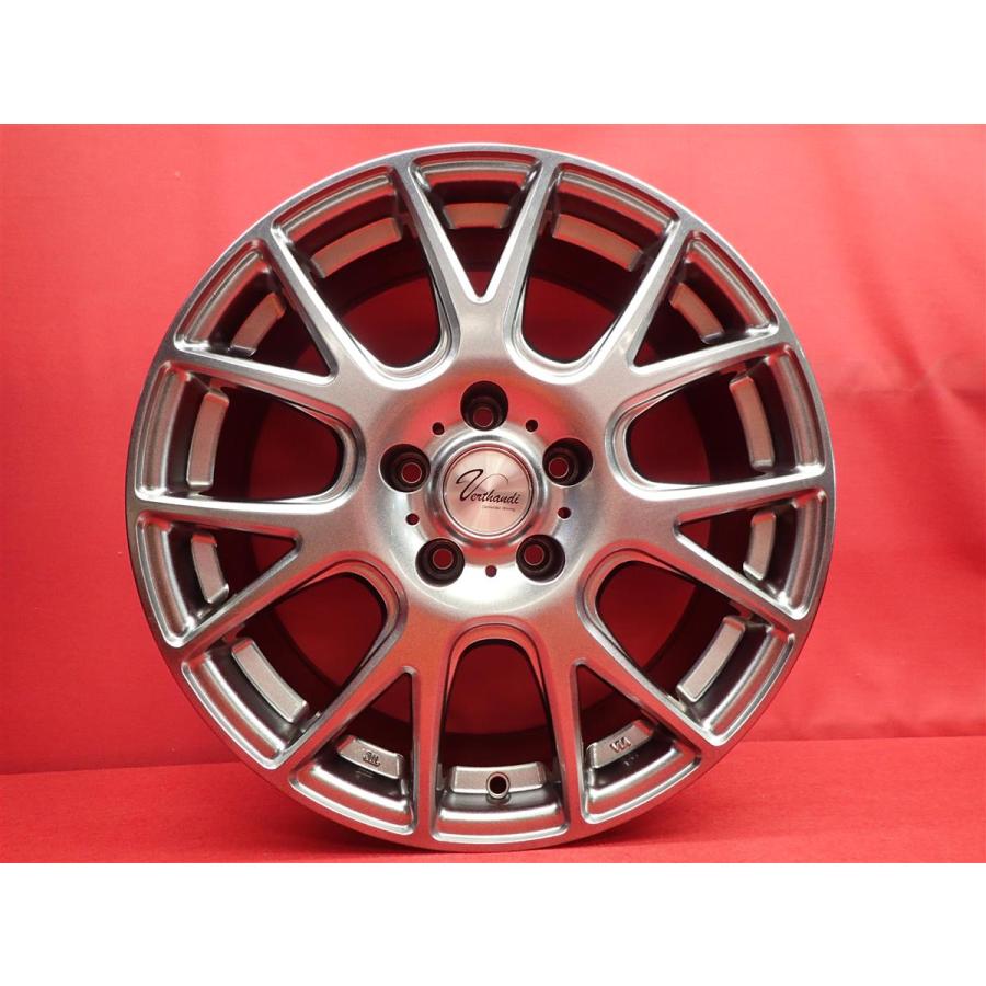 未使用品 Verthandi 15インチホイール4本中2本 ② Verthandi PW-S8 15x4.5 45 100x4 BLACK - オートウェイ