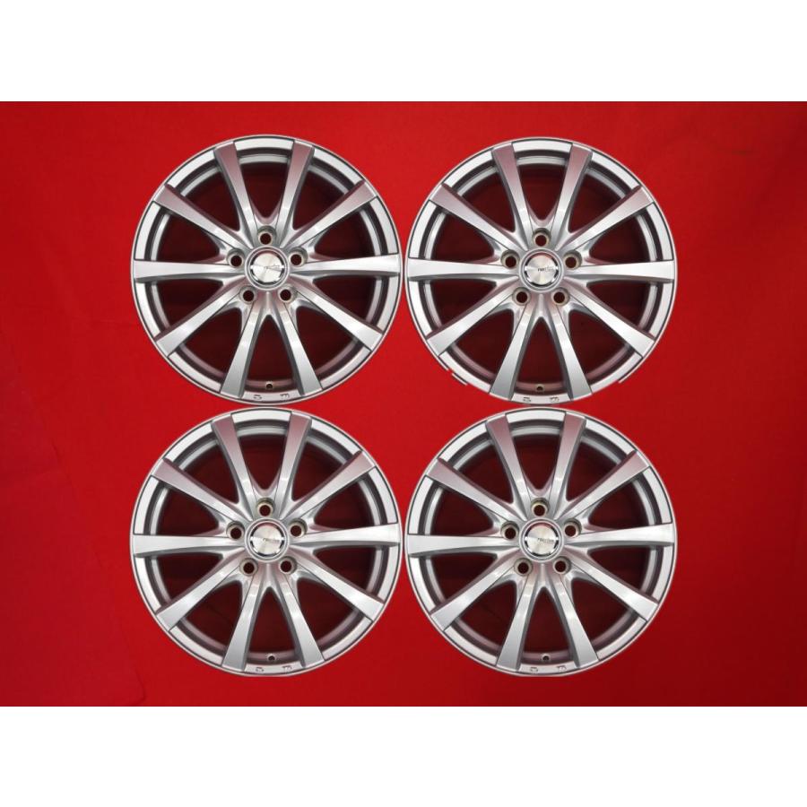 RAVRION RS 01 中古 アルミホイール 4本 7J 17インチ PCD114.3 5穴 +39