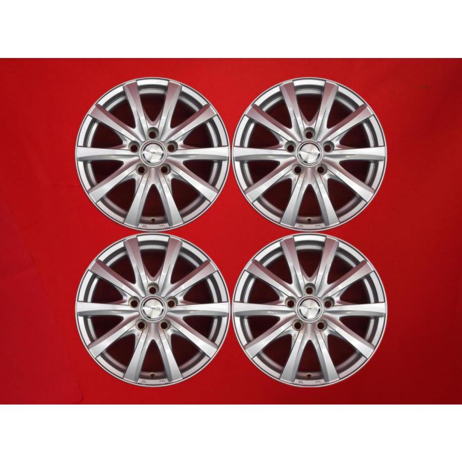 RAVRION RS01 中古ホイール 4本 6.5J 16インチ PCD114.3 5穴 +39 ハブ