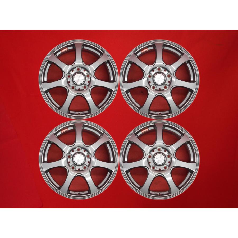 ZACK JP-107 中古ホイール 4本 6.5J 16インチ PCD114.3 5穴 +53 ハブ73