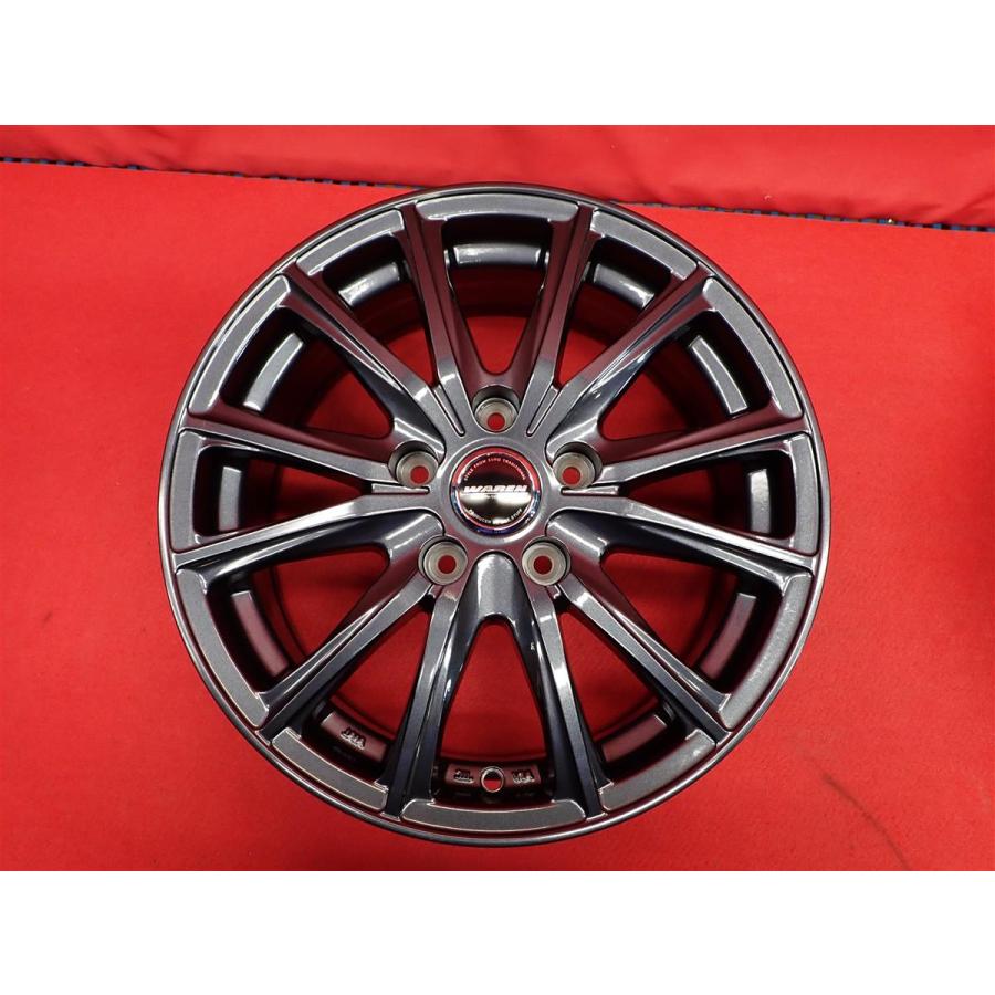 WAREN ヴァーレン W05 中古ホイール 4本 6.5J 16インチ PCD114.3 5穴 +