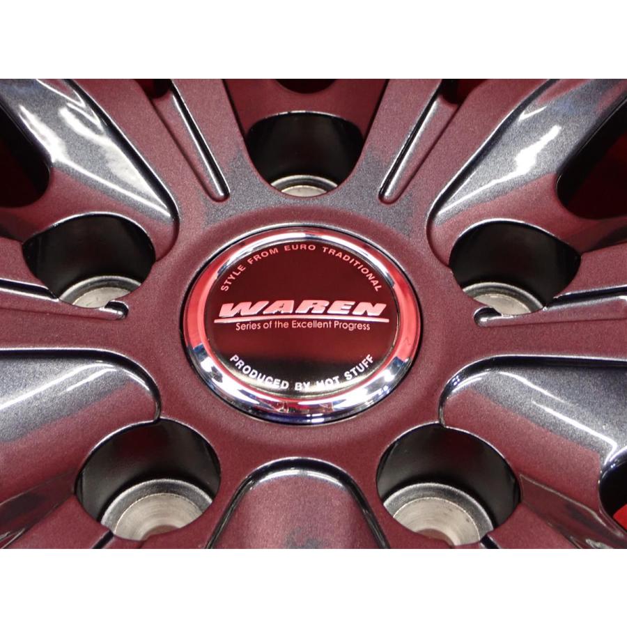 WAREN ヴァーレン W05 中古ホイール 4本 6.5J 16インチ PCD114.3 5穴 +