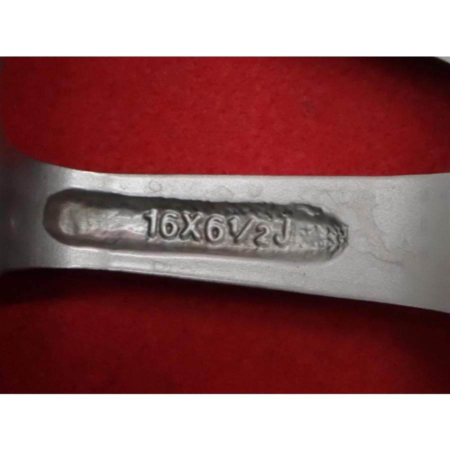 NEXTA GF 中古ホイール 4本 6.5J 16インチ PCD114.3 5穴 +40 ハブ73 