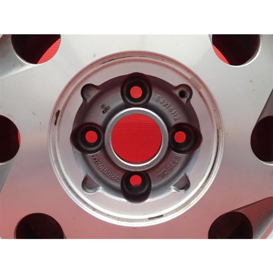 単品 純正 ホイール 1本 フォルクスワーゲン ゴルフII純正 ☆ 6J-14
