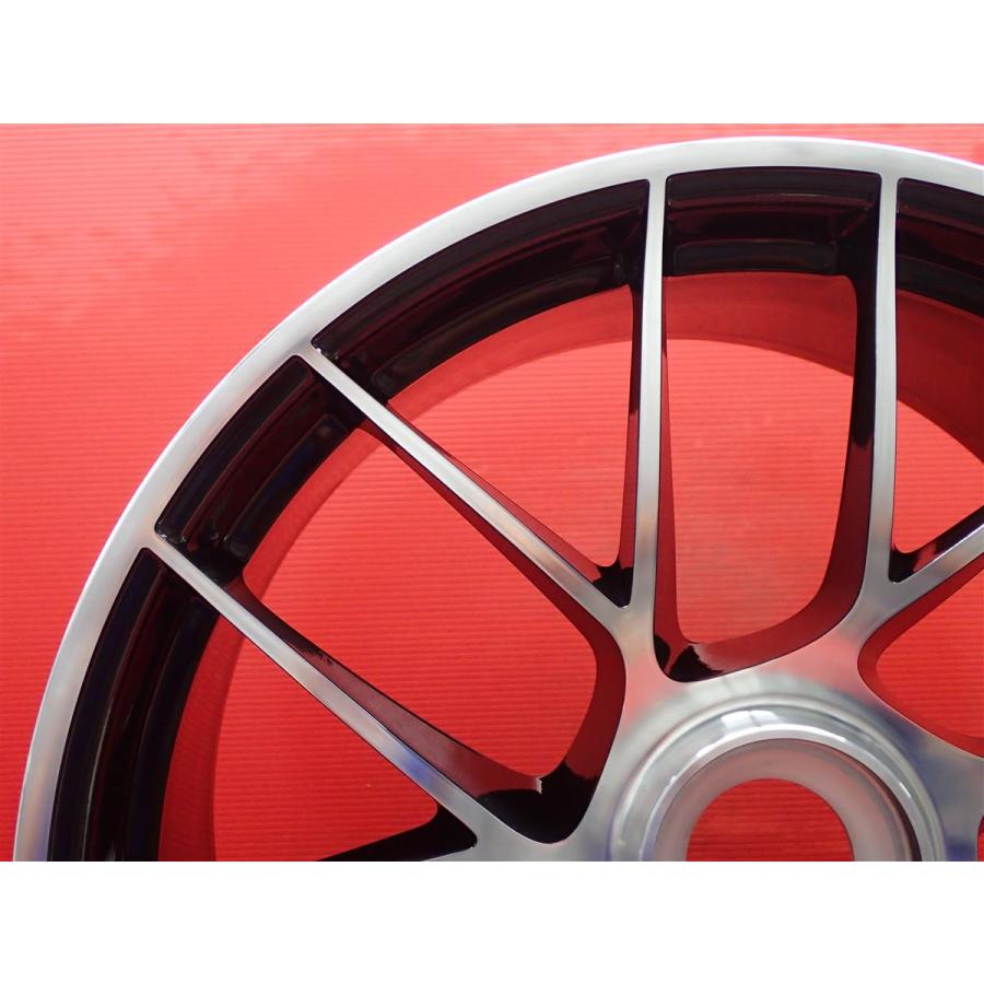 単品 純正 ホイール 1本 ポルシェ 911 991 ターボS ☆ 9J-20 センター