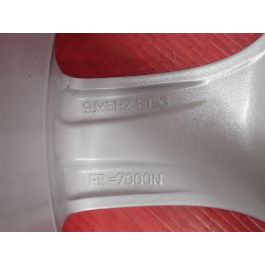 単品 純正 ホイール 1本 ポルシェ パナメーラ ☆ 9J-18 PCD130 5穴 +53