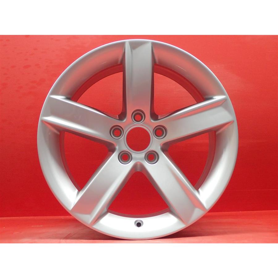 単品 純正 ホイール 1本 アウディ A5 8T 純正5本スポーク ☆ 7.5J-17