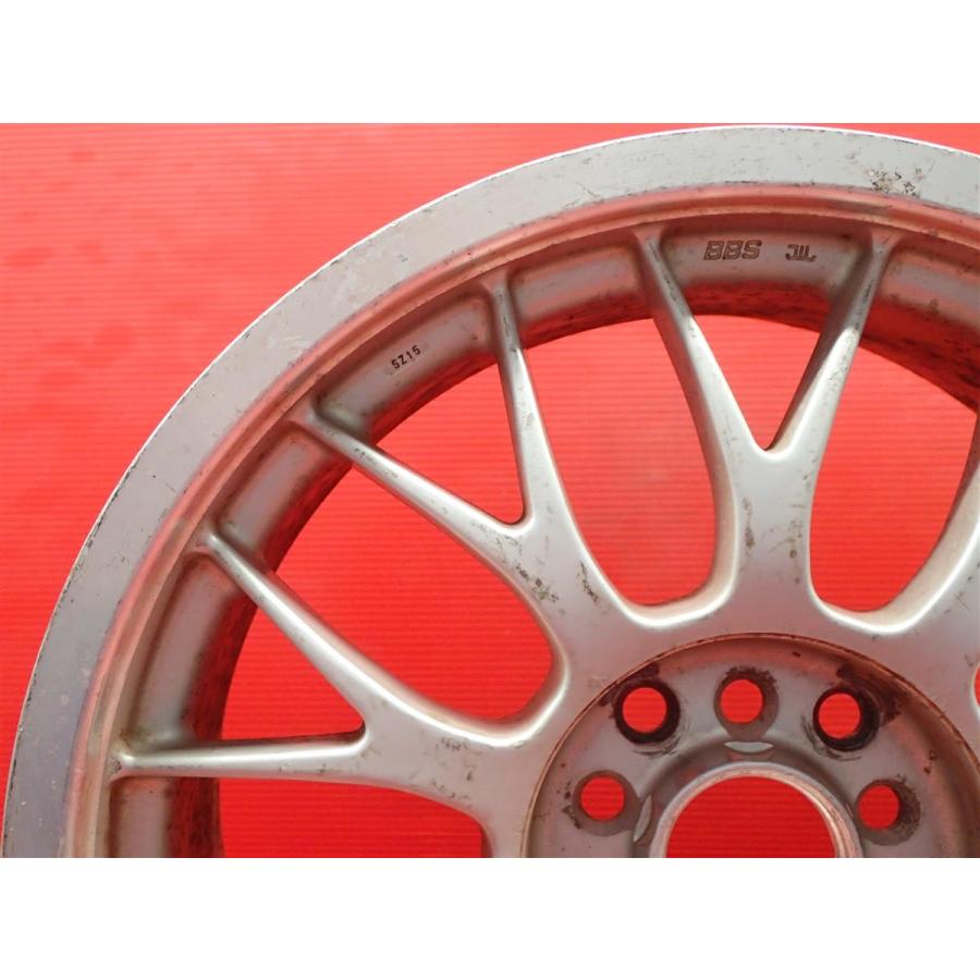 単品 社外 ホイール 1本 BBS RT RG240 ☆ 7J-17 PCD100 114.3 5穴 +45