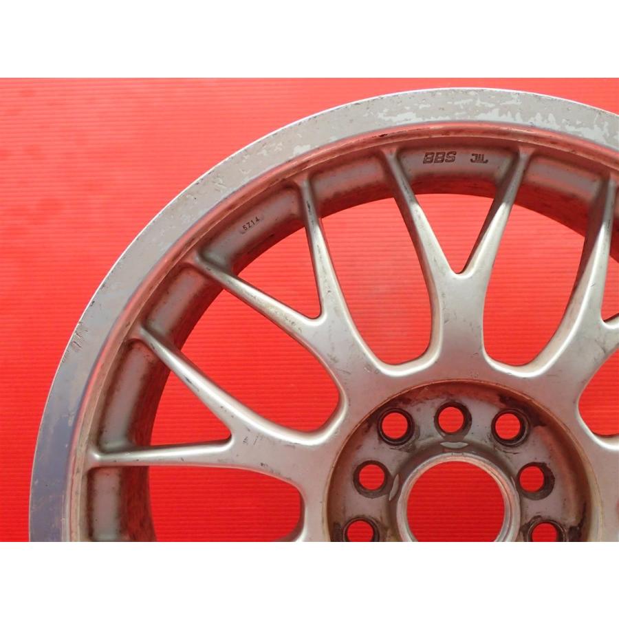 単品 社外 ホイール 1本 BBS RT RG240 ☆ 7J-17 PCD100 114.3 5穴 +45
