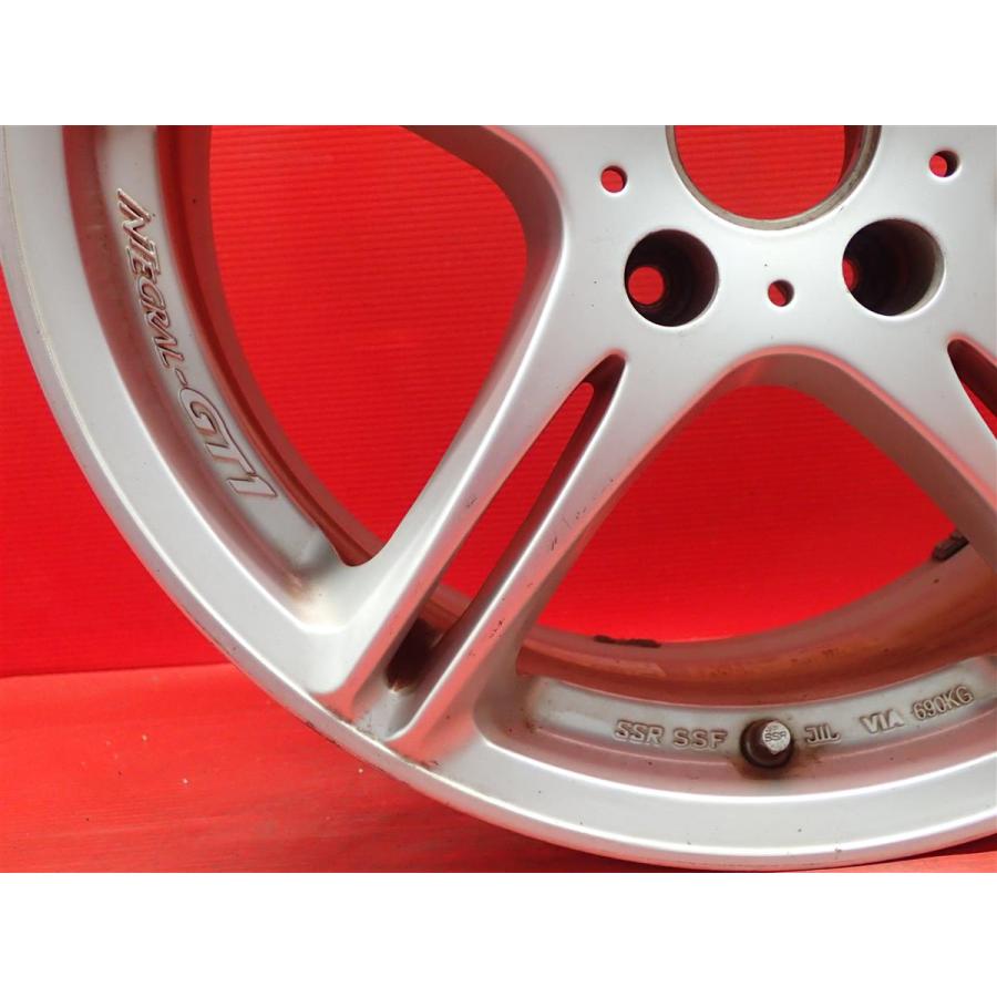 単品 社外 ホイール 1本 SSR インテグラル GT1 ☆ 8J-17 PCD114.3 5穴