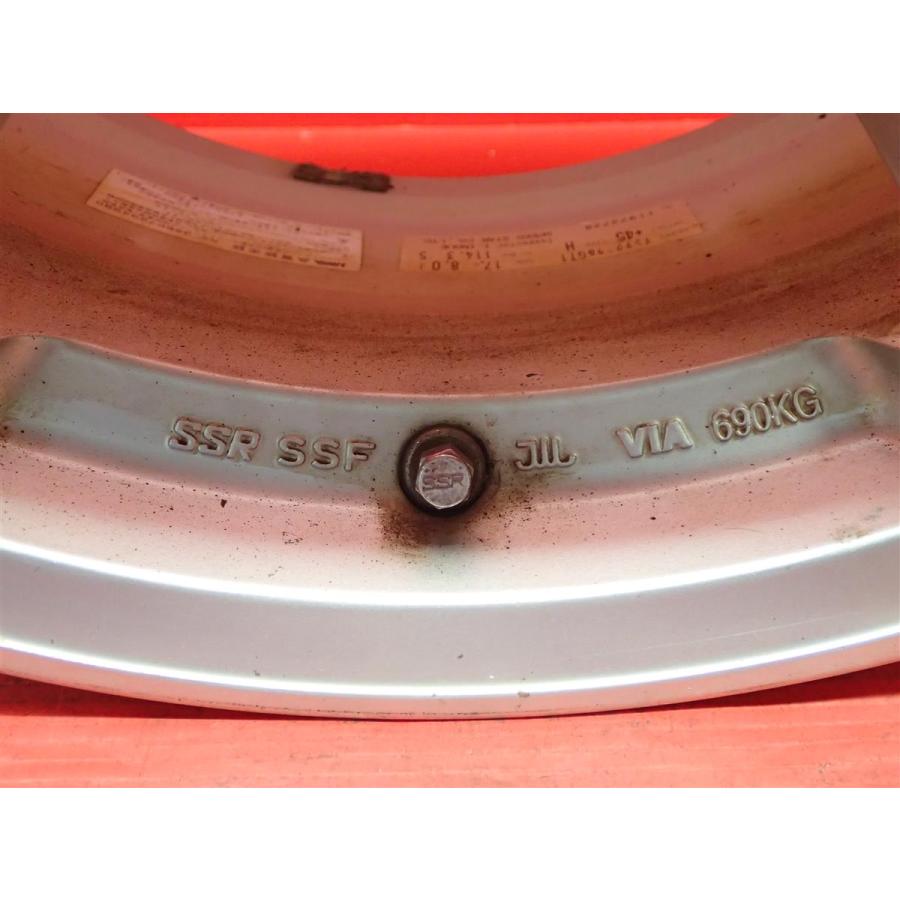 単品 社外 ホイール 1本 SSR インテグラル GT1 ☆ 8J-17 PCD114.3 5穴