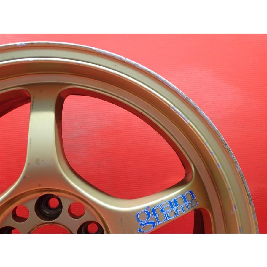 中古品 アルミホイール 1本 RAYS レイズ GramLights グラムライツ 57C