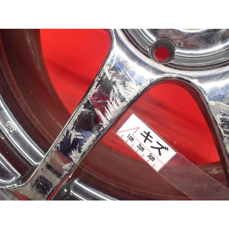 ジャンク 】 単品 社外 ホイール 1本 AVS MODELT7 モデルT7 ☆ 7.5J-17 