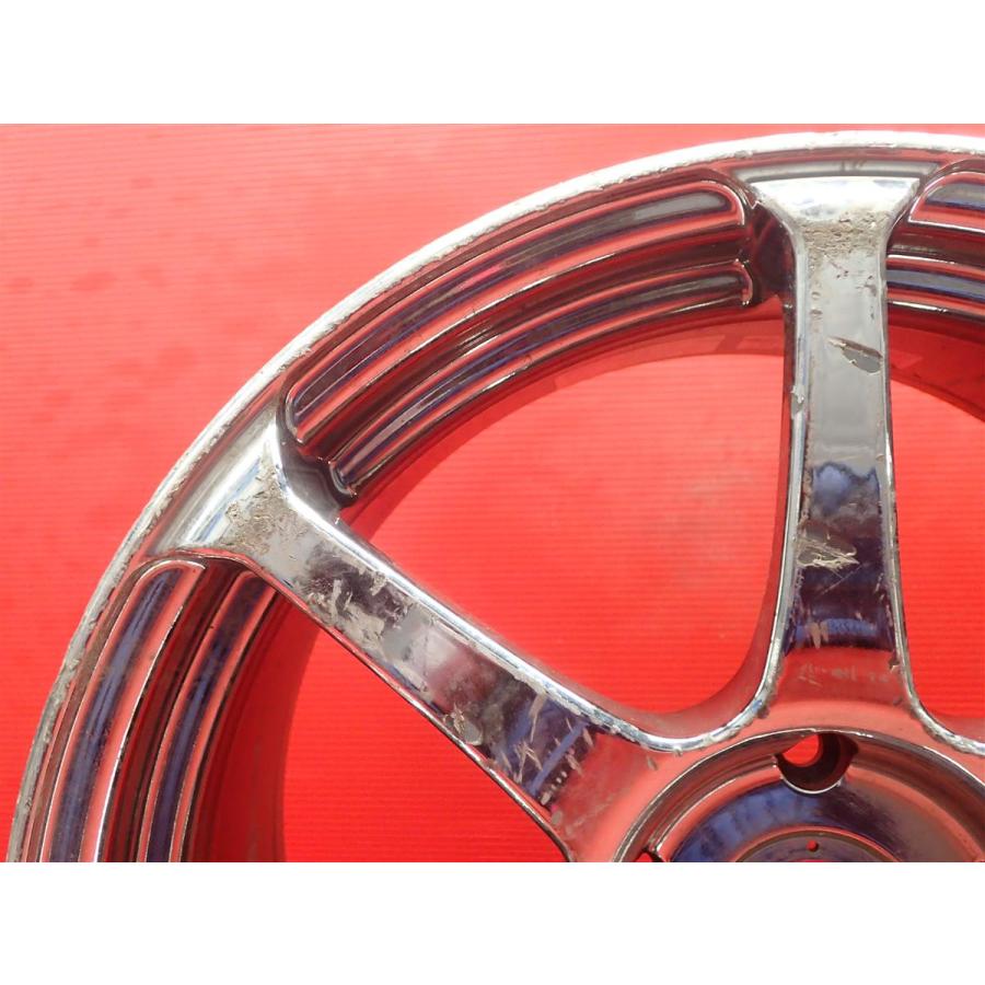 ジャンク 】 単品 社外 ホイール 1本 AVS MODELT7 モデルT7 ☆ 7.5J-17 