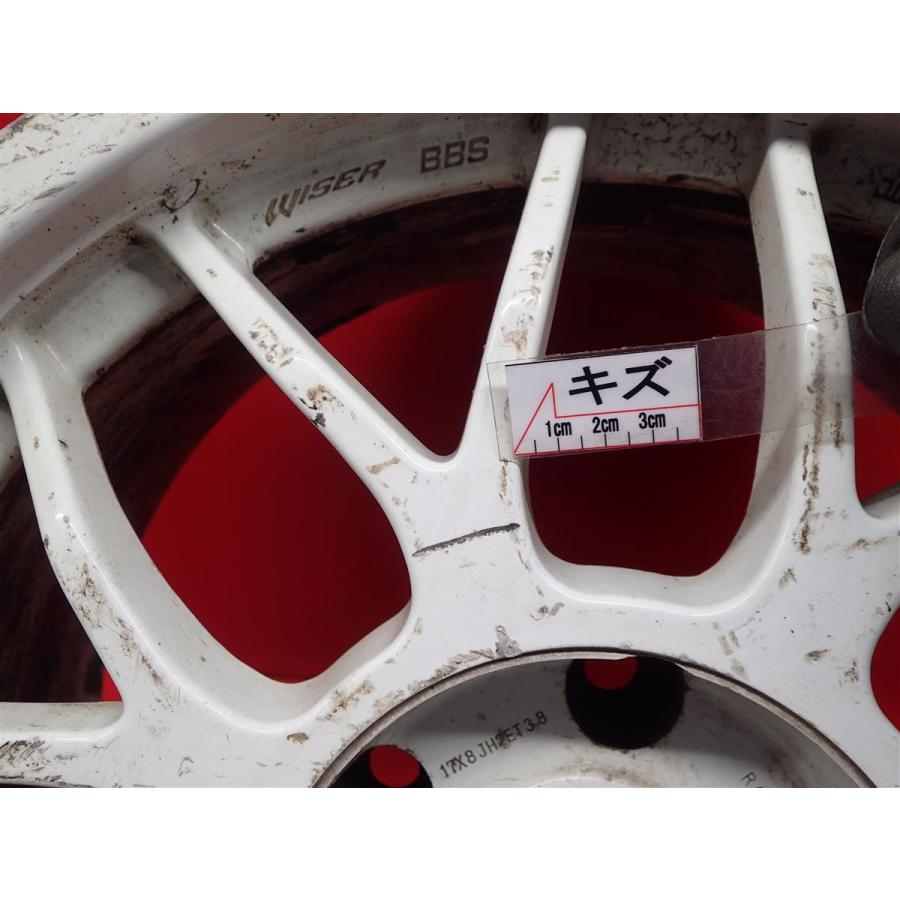 単品 社外 ホイール 1本 WISER ワイザー BBS RGIII RG233 ☆ 8J 単品 社外 ホイール 1本 WISER ワイザー BBS RGIII RG233 ☆ 8J