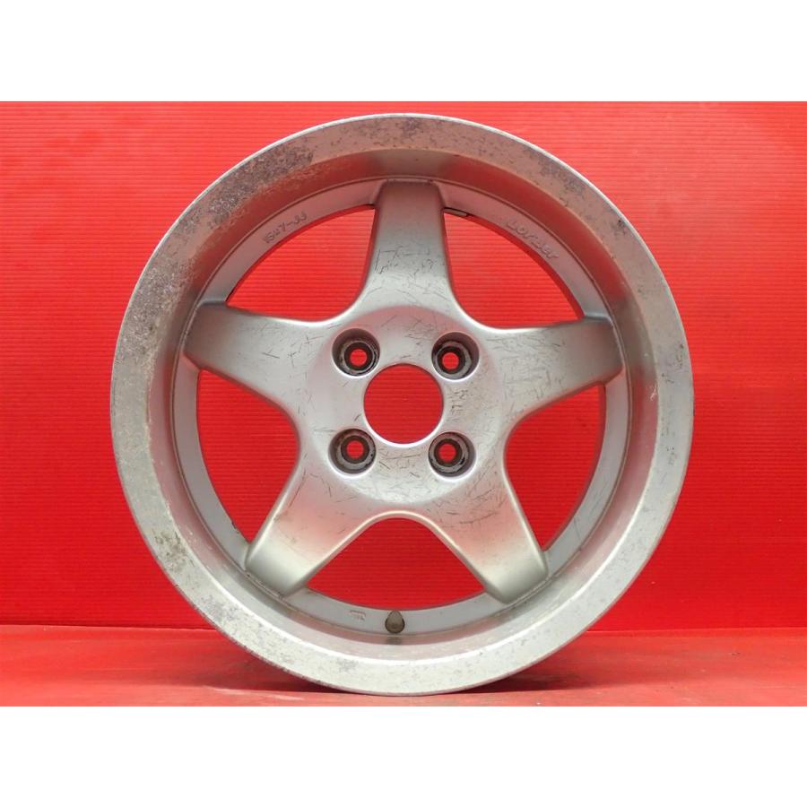 ★ロルベア　Lorber 希少　レア　深リム　jdm usdm コンパクト車　ローダウン軽 単品 社外 ホイール 1本 LorBer ロルベア ☆ 7J-15 PCD100 4穴 +33
