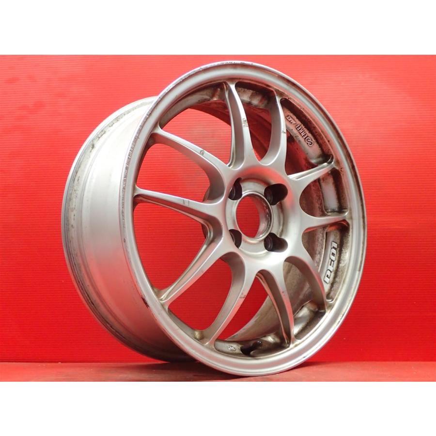 単品 社外 ホイール 1本 ENKEI エンケイ PF-01 ☆ 6.5J-16 PCD100 4穴