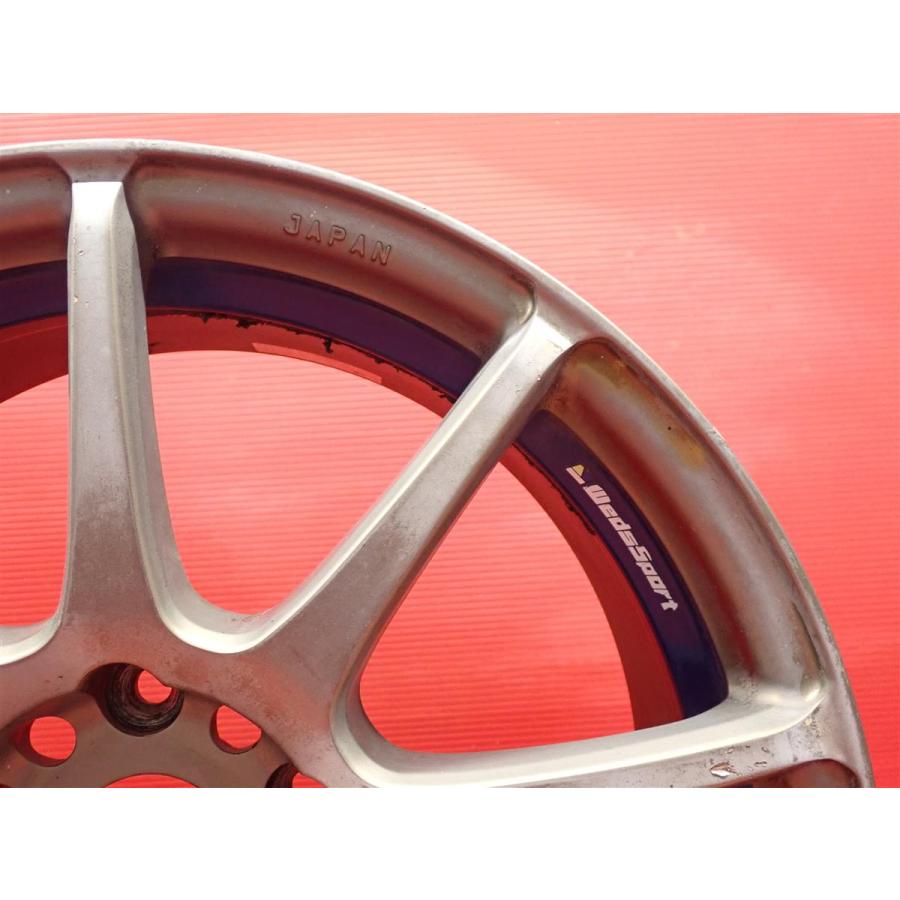 単品 社外 ホイール 1本 WEDS SPORT ウェッズスポーツ SA-70 ☆ 7.5J 