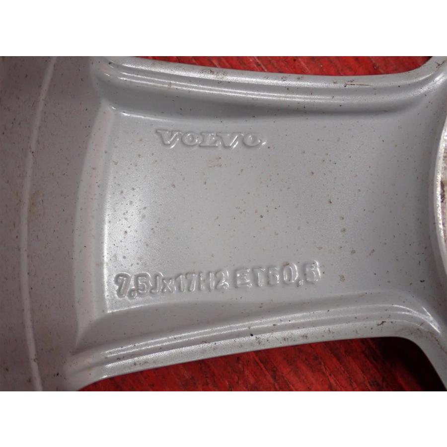単品 純正 ホイール 1本 ボルボ XC40 ☆ 7.5J-17 PCD108 5穴 +50.5