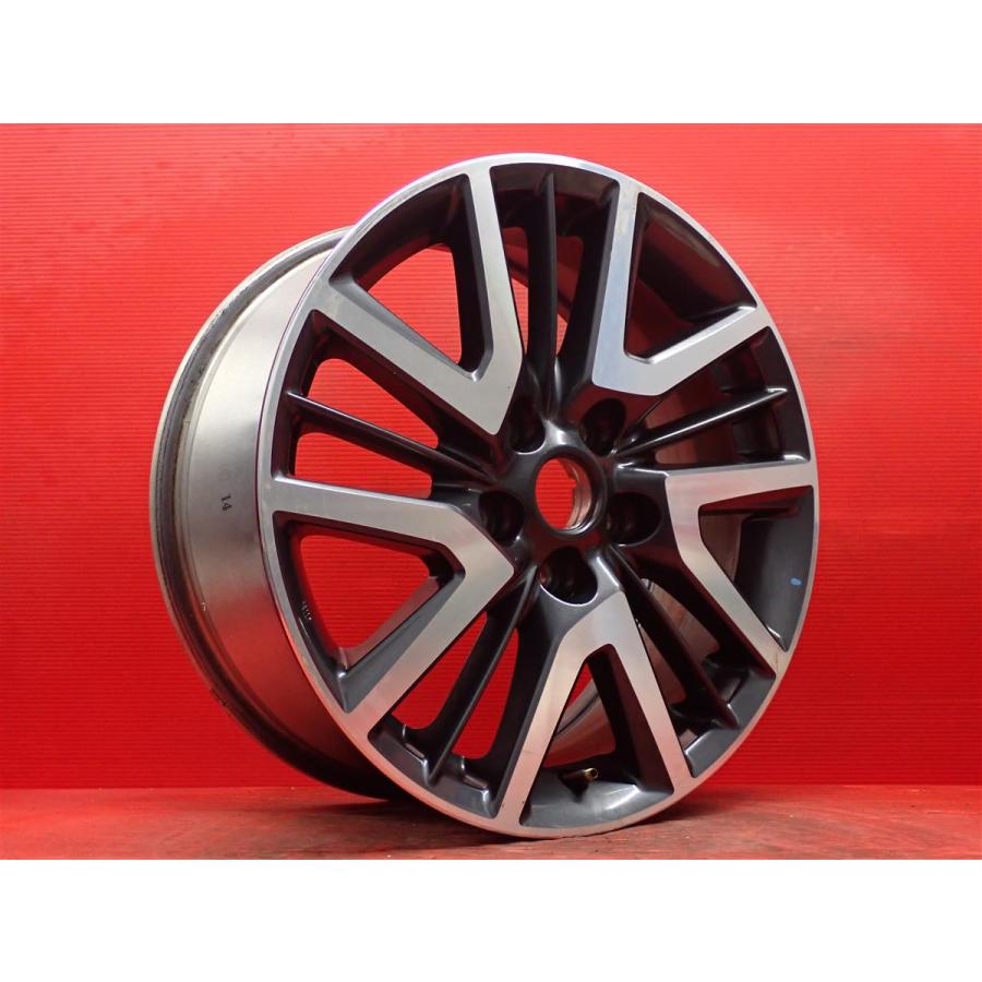 日産 エクストレイル T32 ブラックエクストリーマー 純正 ホイール 1本③