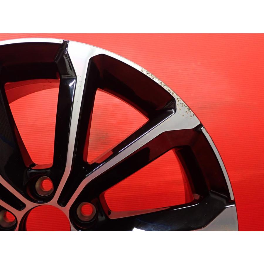 単品 純正 ホイール 1本 ボルボ S60 V60 5-V Spoke Black Diamond Cut