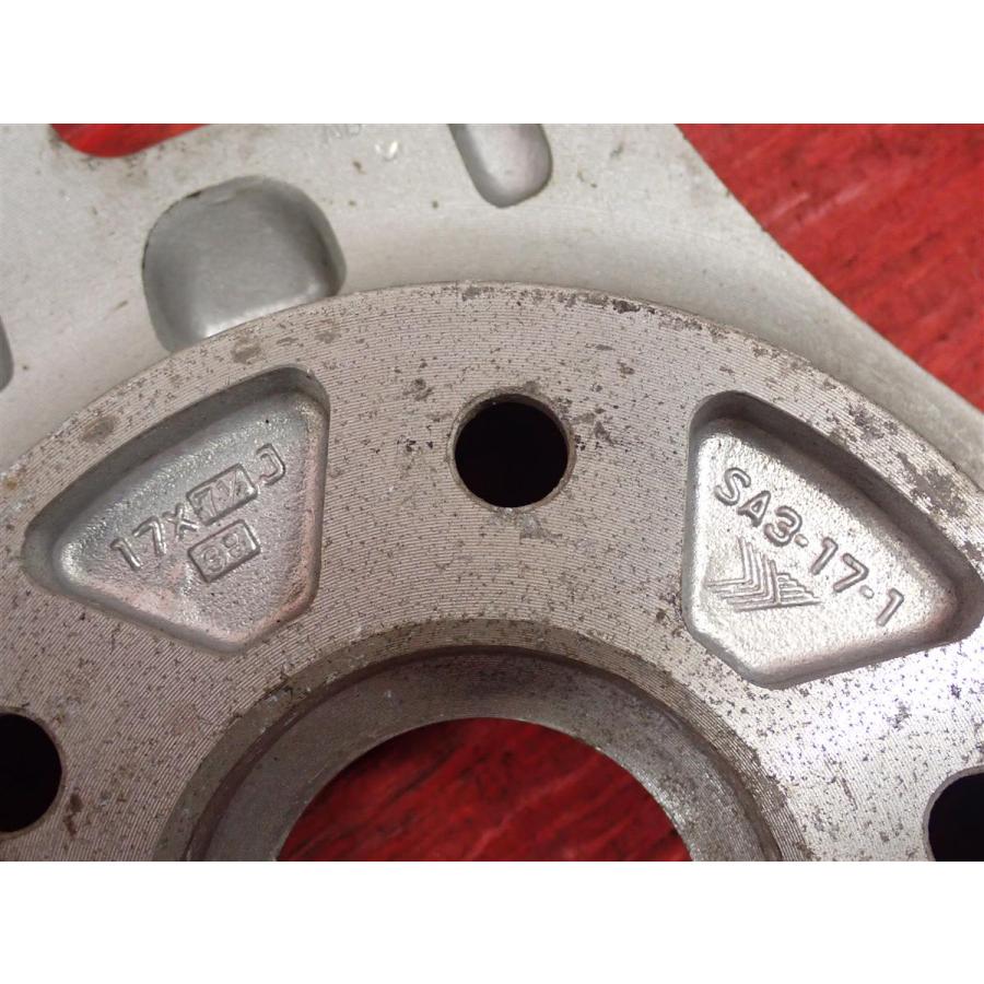 単品 社外 ホイール 1本 スーパーアドバン SA・3 ☆ 7.5J-17 PCD114.3 